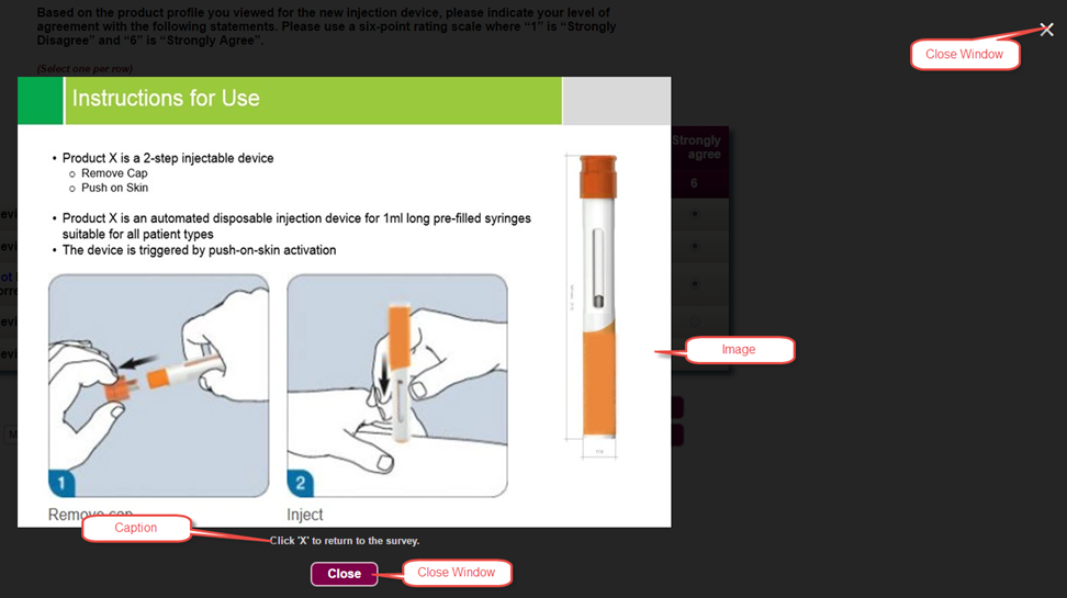 Modal Image Dialog Boxes